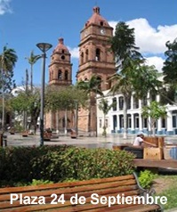 Plaza 24 de septiembre Santa Cruz
